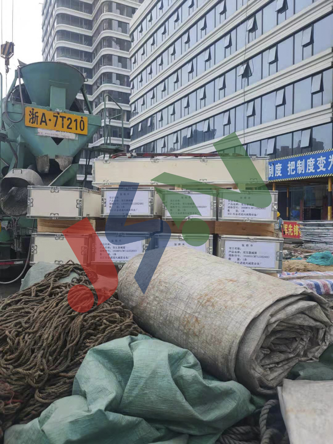 金諾減振器上海虹橋國家會展中心變壓器減振改造工程項目